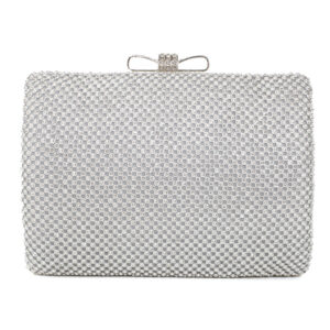 Τσάντα φάκελος clutch JH2228 – Ασημί BAG TO BAG - sukki.gr
