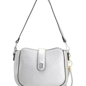 Τσάντα ώμου BY88178 – Ασημί BAG TO BAG - sukki.gr