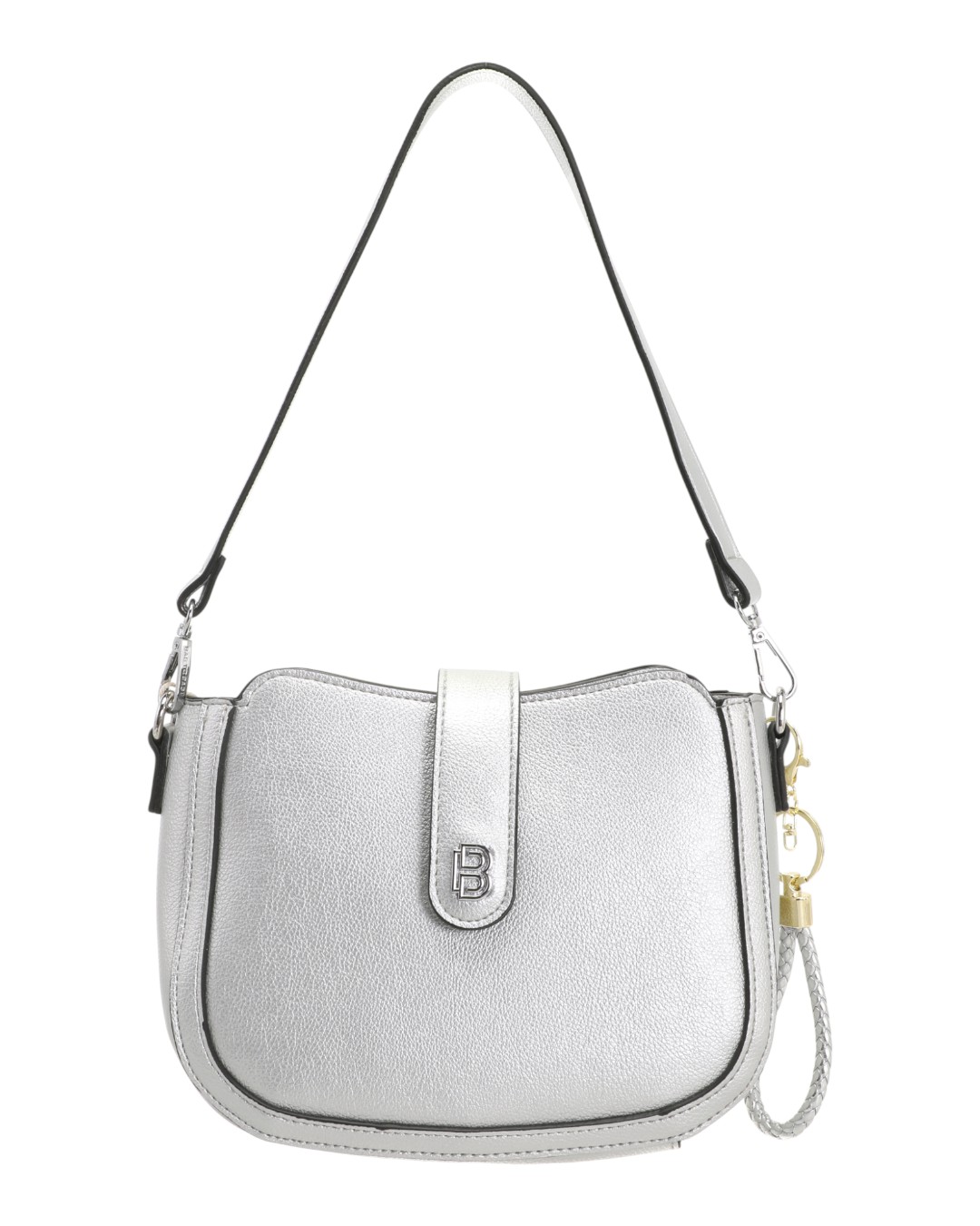 Τσάντα ώμου BY88178 – Ασημί BAG TO BAG - sukki.gr