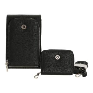 Τσάντα χιαστί YC-03057 – Μαύρο BAG TO BAG - sukki.gr