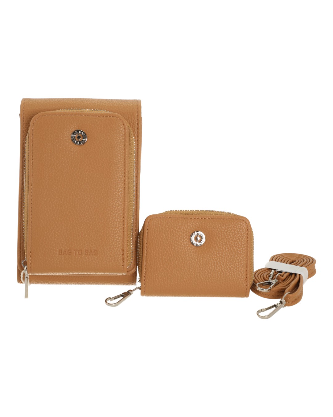 Τσάντα χιαστί YC-03057 – Κάμελ BAG TO BAG - sukki.gr