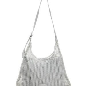 Τσάντα ώμου QQ-9858 – Ασημί BAG TO BAG - sukki.gr