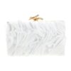 Τσάντα clutch MD-2563 – Ασπρο BAG TO BAG - sukki.gr