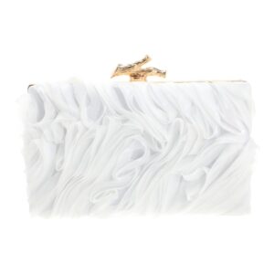 Τσάντα clutch MD-2563 – Ασπρο BAG TO BAG - sukki.gr