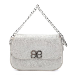 Τσάντα χιαστί SQ-10512 – Ασημί BAG TO BAG - sukki.gr