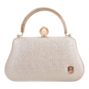 Τσάντα φάκελος clutch JH2239 – Χρυσό BAG TO BAG - sukki.gr