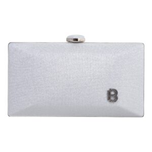 Τσάντα φάκελος clutch JH2236 – Ασημί BAG TO BAG - sukki.gr