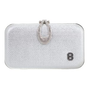 Τσάντα φάκελος clutch JH2240 – Ασημί BAG TO BAG - sukki.gr