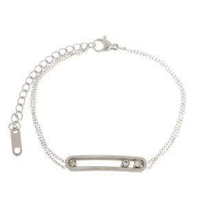 Βραχιόλι TG-B077 – Ασημί BAG TO BAG - sukki.gr