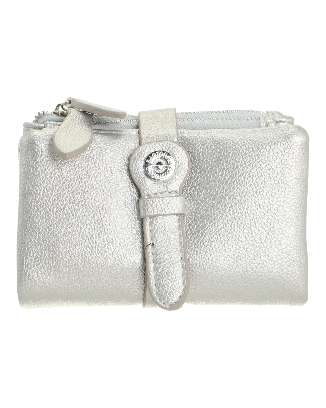 Πορτοφόλι μικρό YC03076 – Ασημί BAG TO BAG - sukki.gr