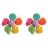Ψάθινο σκουλαρίκι SASA-9956-13 – Rainbow BAG TO BAG - sukki.gr