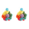 Ψάθινο σκουλαρίκι SASA-9958-13 – Rainbow BAG TO BAG - sukki.gr