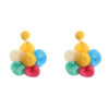 Ψάθινο σκουλαρίκι SASA-9959-13 – Rainbow BAG TO BAG - sukki.gr