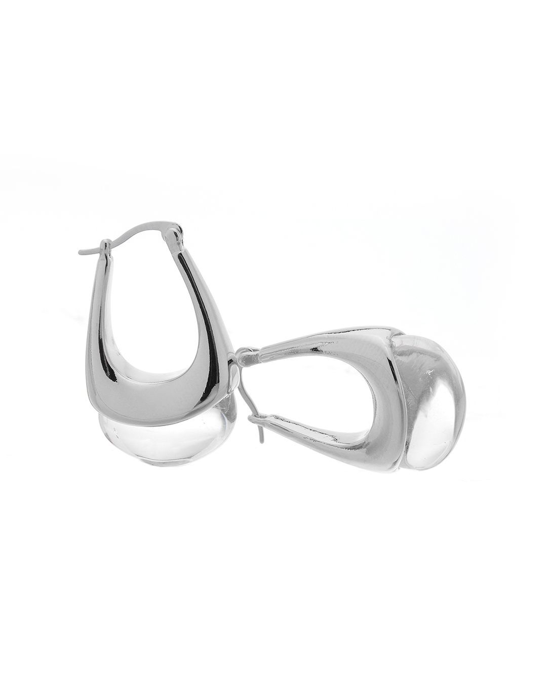 Κρίκος σκουλαρίκι BJLY-5641 – Ασημί BAG TO BAG - sukki.gr