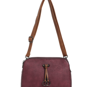 Τσάντα χειρός AK-9001 – Μπορντό BAG TO BAG - sukki.gr