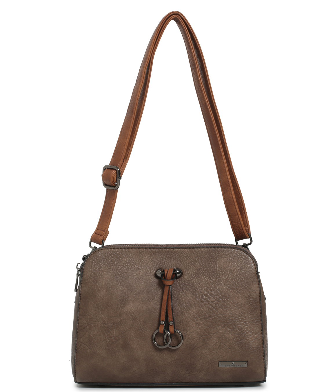 Τσάντα χειρός AK-9001 – Γκρι BAG TO BAG - sukki.gr