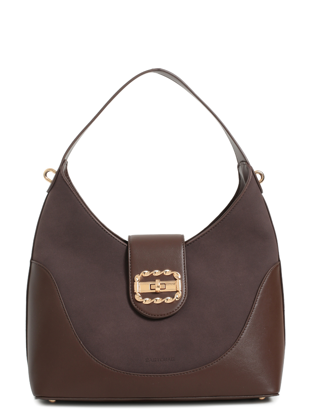 Τσάντα Ώμου ND-5072 – Καφέ BAG TO BAG - sukki.gr