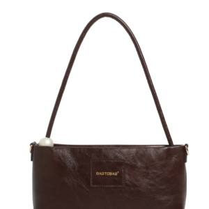 Τσάντα χειρός WL6586 – Καφέ BAG TO BAG - sukki.gr