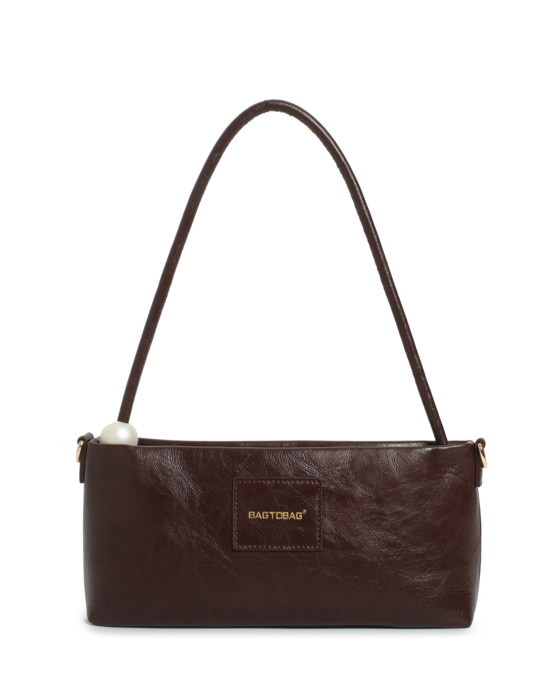 Τσάντα χειρός WL6586 – Καφέ BAG TO BAG - sukki.gr