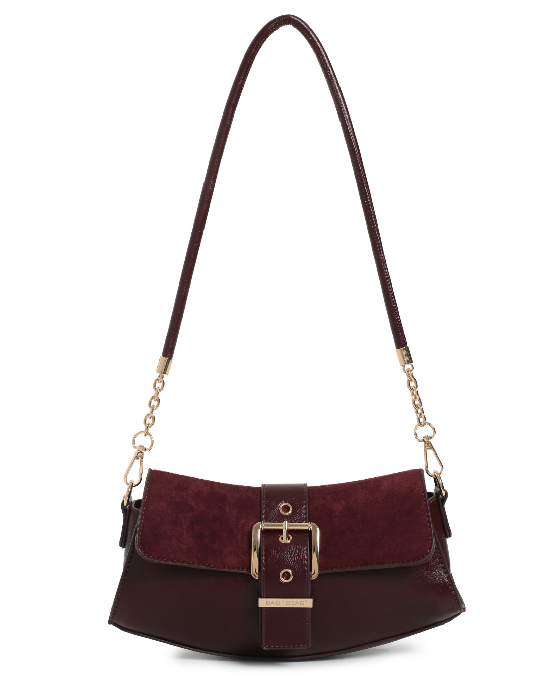 Τσάντα χιαστί WL1078 – Μπορντό BAG TO BAG - sukki.gr