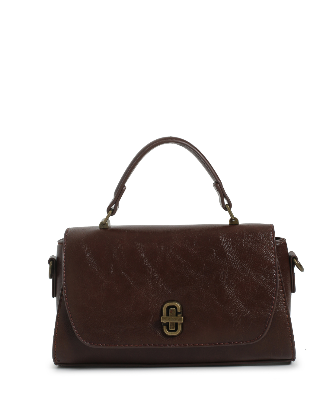 Τσάντα χειρός WL1075 – Καφέ BAG TO BAG - sukki.gr
