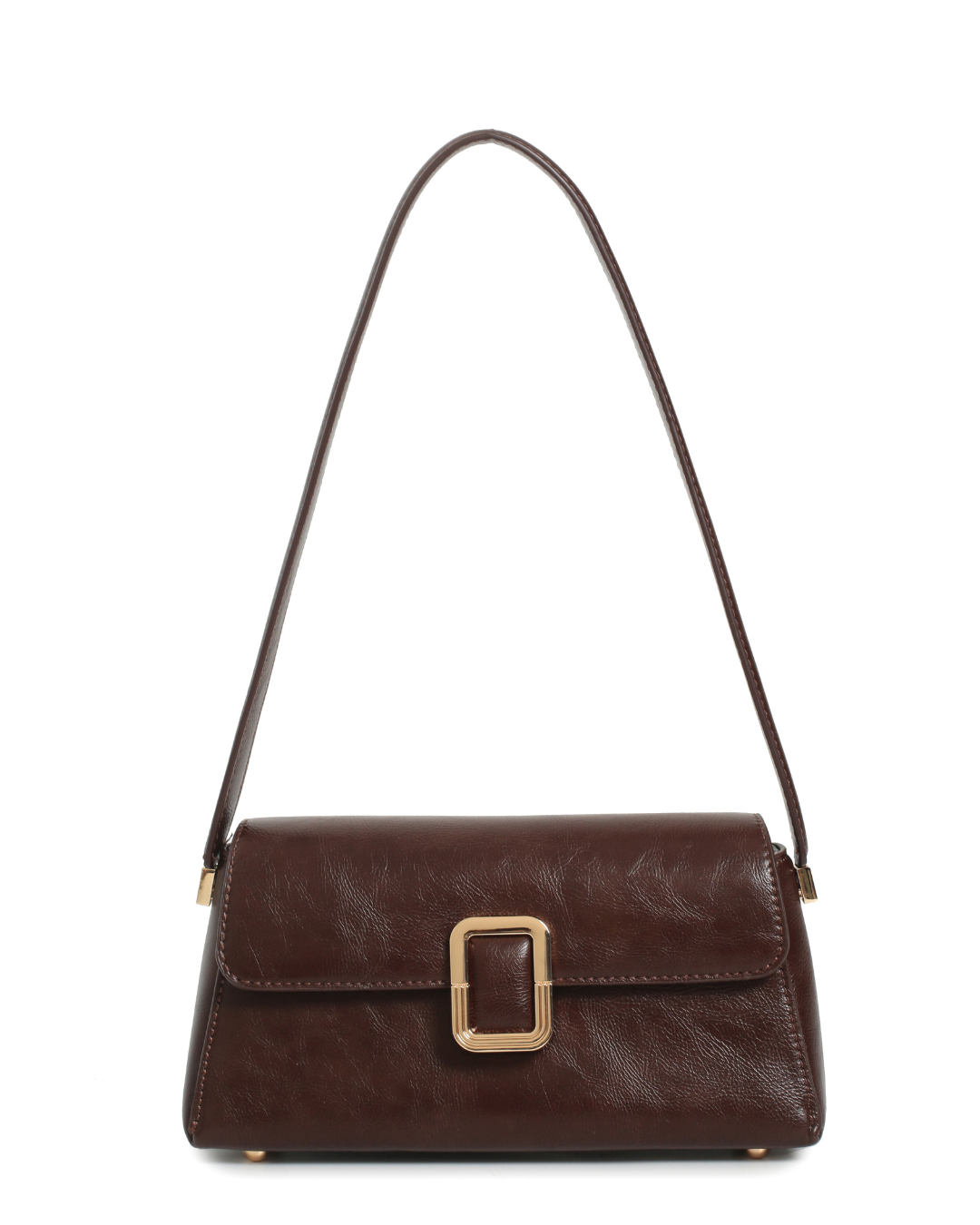 Τσάντα χιαστί WL1087 – Καφέ BAG TO BAG - sukki.gr