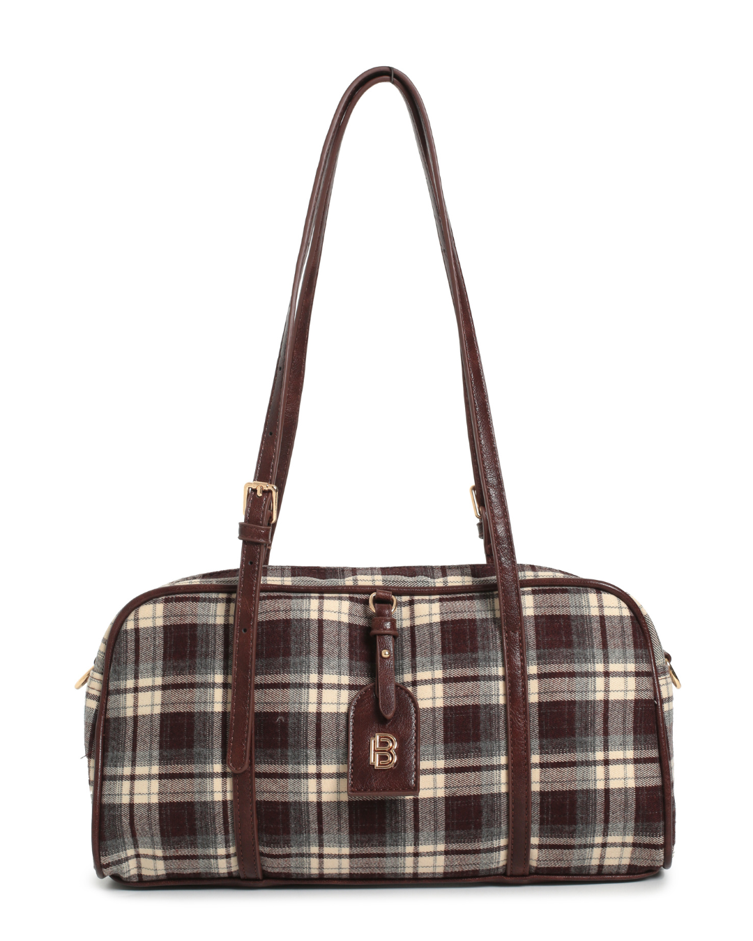 Τσάντα ώμου BTB0071 - Καφέ BAG TO BAG - sukki.gr