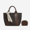 Τσάντα Χειρός JX-16602 – Καφέ BAG TO BAG - sukki.gr