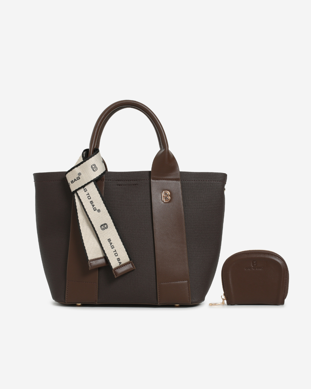 Τσάντα Χειρός JX-16602 – Καφέ BAG TO BAG - sukki.gr