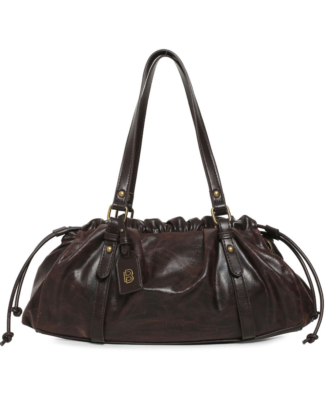 Τσάντα ώμου BTB0078 – Καφέ BAG TO BAG - sukki.gr