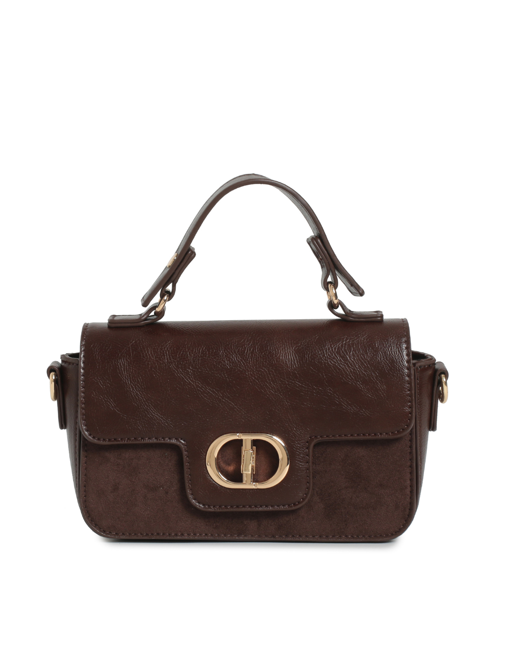 Τσάντα Χειρός WL1076 – Καφέ BAG TO BAG - sukki.gr