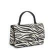 Τσάντα χειρός BTB0061 – Ασπρο/Μαύρο BAG TO BAG - sukki.gr