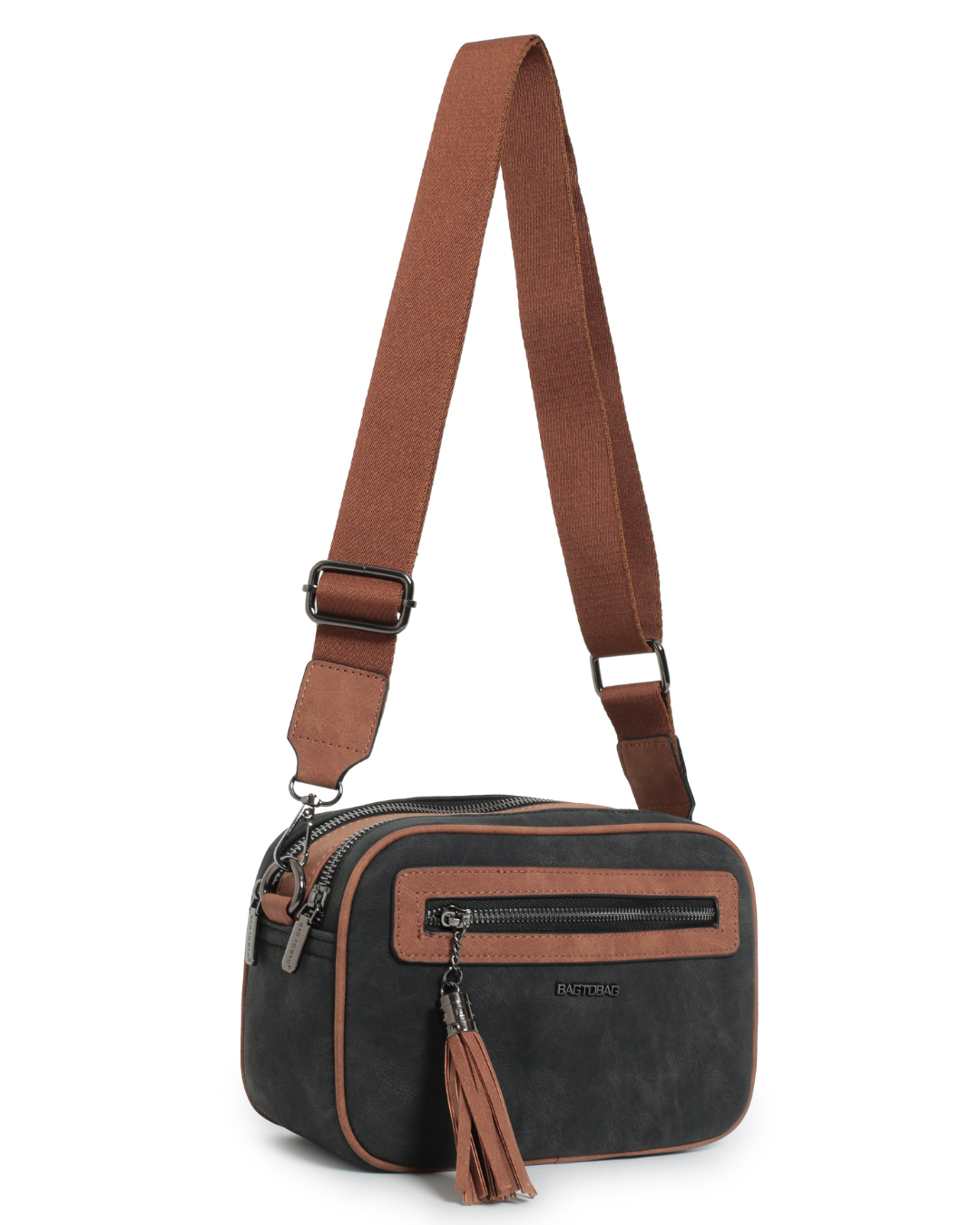 Τσάντα χιαστί WH8070 – Μαύρο BAG TO BAG - sukki.gr