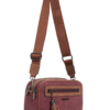 Τσάντα χιαστί WH8070 – Μπορντό BAG TO BAG - sukki.gr