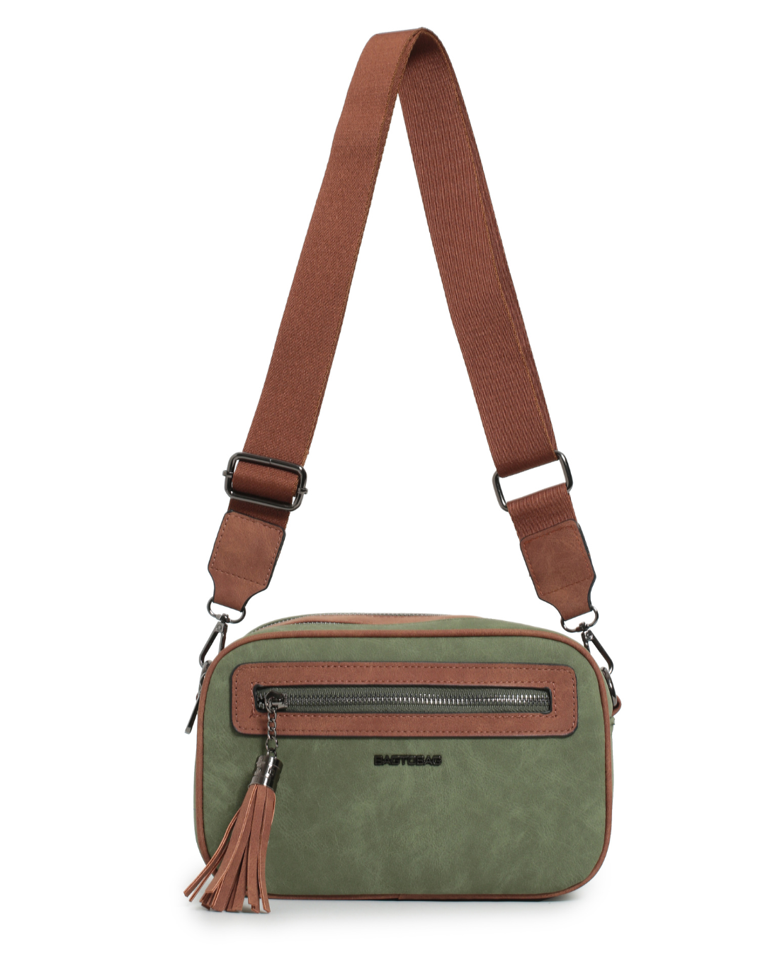 Τσάντα χιαστί WH8070 – Πράσινο BAG TO BAG - sukki.gr