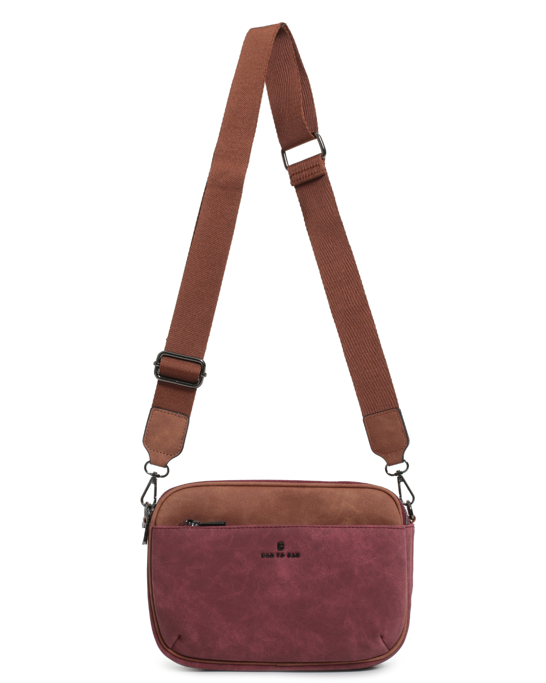 Τσάντα πλάτης WH8185 – Μπορντό BAG TO BAG - sukki.gr