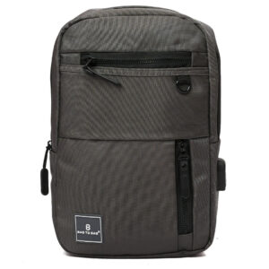 Τσάντα χιαστί-AM-24702 – Γκρι BAG TO BAG - sukki.gr