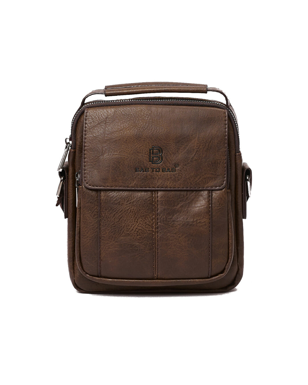 Τσαντάκι χιαστί -MD-3083-1 – Καφέ BAG TO BAG - sukki.gr