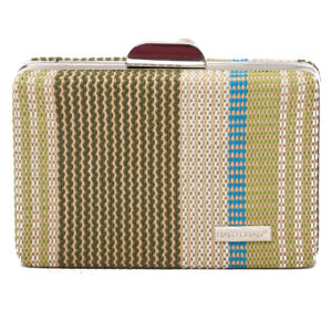 Ψάθινο τσαντάκι clutch -21896 – Πράσινο BAG TO BAG - sukki.gr