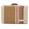Ψάθινο τσαντάκι clutch -21896 – Καφέ BAG TO BAG - sukki.gr
