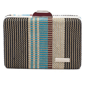 Ψάθινο τσαντάκι clutch -21896 – Μπλέ BAG TO BAG - sukki.gr