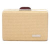 Ψάθινο τσαντάκι clutch -21896 – Ανοιχτό Μπέζ BAG TO BAG - sukki.gr