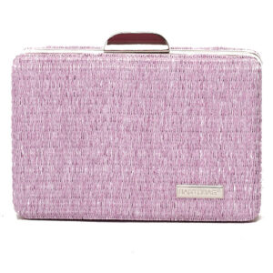 Ψάθινο τσαντάκι clutch -21896 – Μώβ BAG TO BAG - sukki.gr