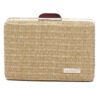Ψάθινο τσαντάκι clutch -21896 – Μπέζ BAG TO BAG - sukki.gr