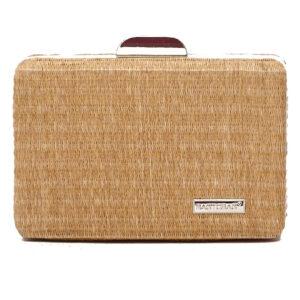 Ψάθινο τσαντάκι clutch -21896 – Χακί BAG TO BAG - sukki.gr