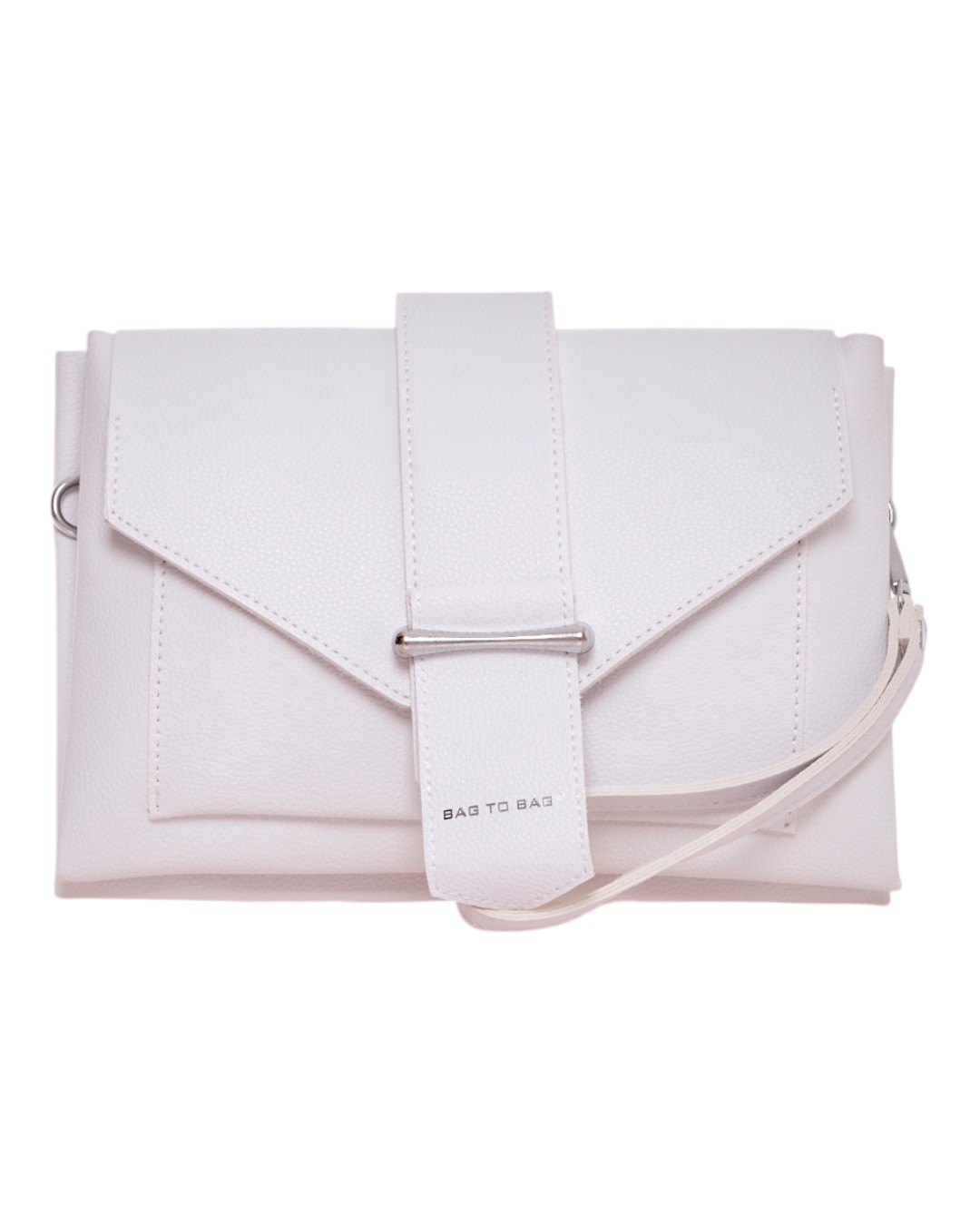 Τσάντα χειρός YM0903 – Ασπρο BAG TO BAG - sukki.gr