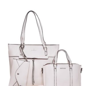 Τσάντα ώμου JX-2663 – Ασπρο BAG TO BAG - sukki.gr