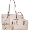 Τσάντα ώμου JX-2668 – Μπέζ BAG TO BAG - sukki.gr