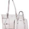 Τσάντα ώμου JX-2669 – Ασπρο BAG TO BAG - sukki.gr