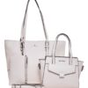 Τσάντα ώμου JX-2667 – Ασπρο BAG TO BAG - sukki.gr